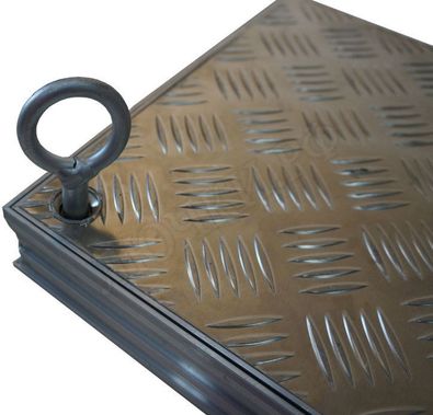 Напольный люк Технический съемный 54 мм, 1 створка Напольный люк Технический съемный 54 мм, 1 створка