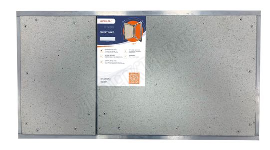 Люк под плитку Нажимной Секрет-Лайт 2 створки 800*750 Люк под плитку Нажимной Секрет-Лайт 2 створки 800*750