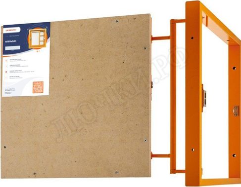 Люк под плитку нажимной Апельсин, 1 створка Люк под плитку нажимной Апельсин, 1 створка