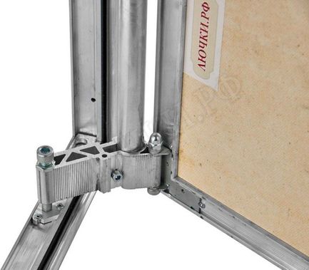 Люк под плитку Секрет 3.0, 2 створки 1250*850 Люк под плитку Секрет 3.0, 2 створки 1250*850