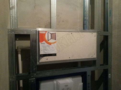 Люк под плитку Нажимной Секрет-Лайт 2 створки 800*750 Люк под плитку Нажимной Секрет-Лайт 2 створки 800*750