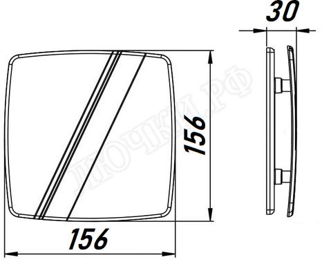 Вытяжной вентилятор Awenta System+, Silent, 100, KWS100T, PLB100, Белый, пластик Вытяжной вентилятор Awenta System+, Silent, 100, KWS100T, PLB100, Белый, пластик